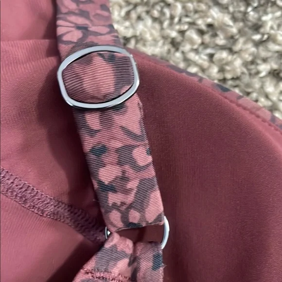 Athleta Brown Floral Patterned Bikini Top - Picture 5 of 8